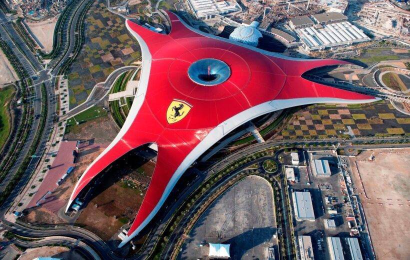 Ferrari World Tour and Sheikh Zayed Mosque